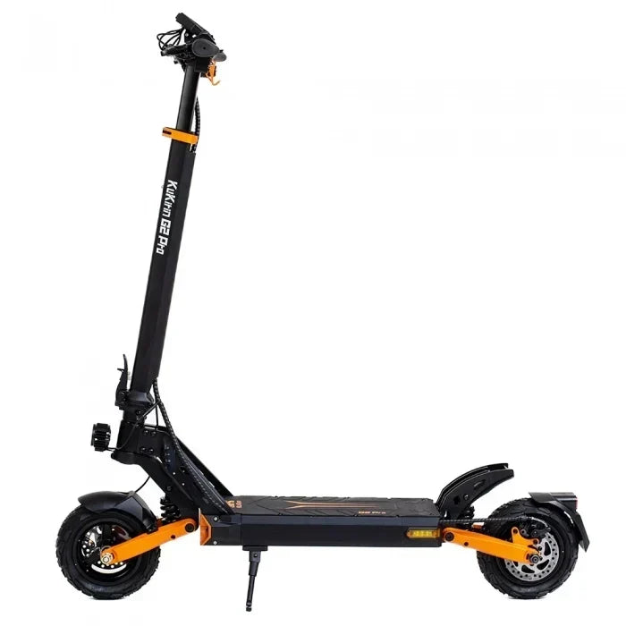 Hulajnoga elektryczna KuKirin G2 PRO Wersja Ulepszona 2024 - Silnik 600W 15.6Ah Opony 9 Cali 45km/h – Czarna Pomarańczowa
