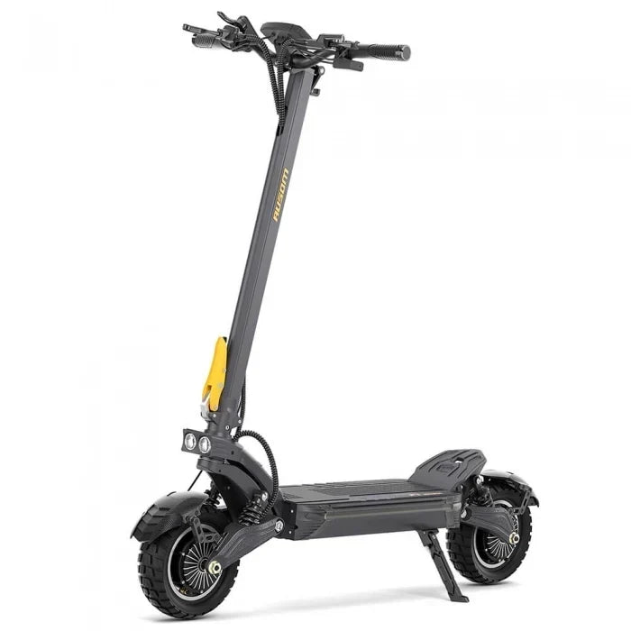 Składana hulajnoga elektryczna Ausom F1 Max, silnik 2*1400W, bateria 60V 20,8Ah, opony 10x3,0 cali, maks. prędkość 72 km/h