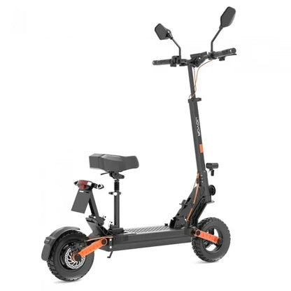 Składana hulajnoga elektryczna JOYOR S8E, silnik 800W, bateria 48V 26AH, opony 10-calowe, 45km/h, 80km, wyświetlacz NFC - Czarny